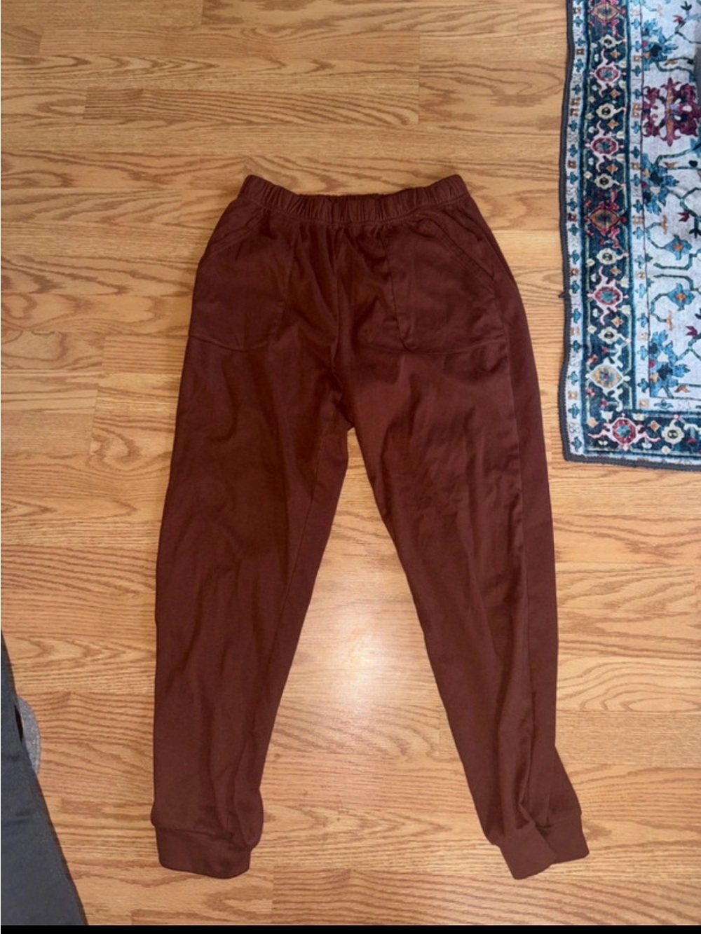 Brown Casual Jogger Pants
